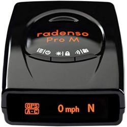 Radenso Pro M Radar Detector with Reduced False Alerts, USA Technical Support, GPS Lockouts, Red Light and Speed Camera Alerts, MultaRadar Detection