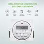 VIVOSUN 7 Day Programmable Digital Timer Switch with 2 Outlets - Accurate & Stable, UL Listed 1-Pack