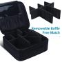 Travel Makeup Case,MI ÉTOILE-Professional Cosmetic Makeup Bag Organizer,Accessories Case,Tools case,Toiletry Jewellery Digital Accessories Storage Bag Beauty Makeup Bag Black