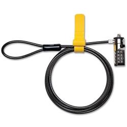 Kensington Combination Cable Lock for Laptops and Other Devices (K64673AM),Black
