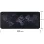 Large Gaming Mouse Map Pad with Nonslip Base|Extended XXL Size, Heavy|Thick, Comfy, Foldable Mat for Desktop, Laptop, Keyboard, Consoles & More|Enjoy Precise & Smooth Operating Experience