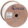 Newyork Cables Cat6A Riser (CMR) 1000ft - 23AWG 4 Pair Solid Bare Copper, 750MHz, Unshielded Twisted Pair (UTP), Available in Blue, White, Green, Black & Yellow Color