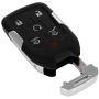 cciyu 1 X Flip Key Fob Uncut Blade (SHELL CASE) 6 Buttons Replacement for Suburban Tahoe for G MC Yukon XL HYQ1AA with FCC: 1551A-1AA 13508280 13580804 22984995 HYQ1AA 13580802 13580802 5922084