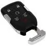 cciyu 1 X Flip Key Fob Uncut Blade (SHELL CASE) 6 Buttons Replacement for Suburban Tahoe for G MC Yukon XL HYQ1AA with FCC: 1551A-1AA 13508280 13580804 22984995 HYQ1AA 13580802 13580802 5922084