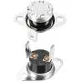 uxcell KSD301 Thermostat 120°C/248°F 10A N.C Adjust Snap Disc Temperature Switch for Microwave,Oven,Coffee Maker 2pcs