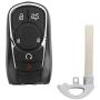 X AUTOHAUX New Replacement Keyless Entry Remote Car Key Fob 433Mhz HYQ4EA for Buick Lacrosse 2017-2019 for Buick Regal TourX 2018 for Buick Regal Sportback 2018 X AUTOHAUX New Replacement Keyless Entry Remote Car Key Fob 433Mhz HYQ4EA for Buick Lacrosse 2017-2019 for Buick Regal TourX 2018 for Buick Regal Sportback 2018