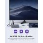 VAVA USB C Hub, 8-in-1 USB C Adapter with 4K HDMI, 1Gbps RJ45 Ethernet Port, USB 3.0, SD/TF Card Reader, 100W PD Charging Port for MacBook/Pro/Air and Type C Windows Laptops