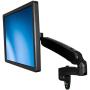 StarTech.com Wall Mount Monitor Arm - Full Motion Articulating - Adjustable - Supports Monitors 12” to 34” - VESA Monitor Wall Mount - Black (ARMPIVWALL)