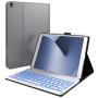 iPad 8th Generation Case with Keyboard, Compatible with iPad 10.2, iPad Air 3, iPad Pro 10.5 - Backlit, Wireless, Smart Keyboard Folio for Apple iPad - iPad 7th Generation Keyboard Case- Space Gray