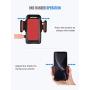 Mpow Car Phone Mount, Long Arm Gooseneck Windshield Phone Mount with Anti-Shake Base, Washable Strong Suction Cup Phone Holder, Compatible iPhone 11 Pro MAX/XS MAX/XR/X/8/7/6 Plus, Galaxy S20 Etc