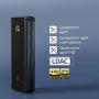 FiiO BTR5-384K/32Bit Native DSD256 Hi-Res CSR8675 Bluetooth5.0 Receiver/USB DAC/DSD Headphone Amp with LDAC, aptX HD, (3.5mm Unbalanced&2.5mm Balanced Output, Titanium)