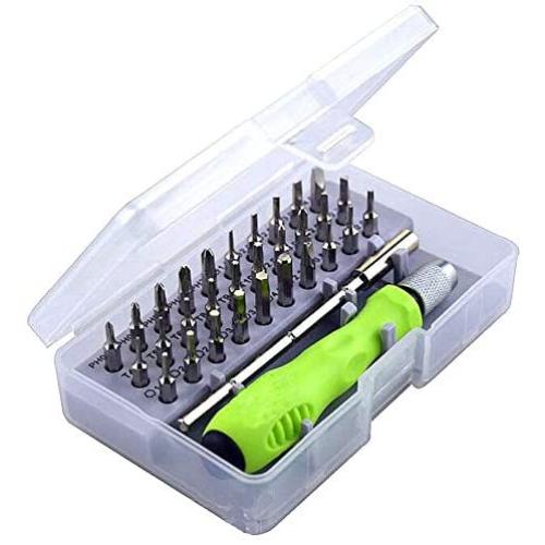 Screwdriver 32 in 1 Magnetic Screwdriver Set Mini Screwdriver Bits Repair Tools Kit Set Mobile digital electronic product repair tool A40