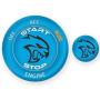 ToolEpic for Dodge Challenger Charger Durango Hellcat Decal Accessories 2015-2021 - Engine Start Stop Button Overlay Sticker Emblem - Push to Start Button Baby Blue Badge Cover - Perfect for Decals