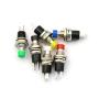 CenryKay 24Pcs 1A 250V AC 2 Pins SPS-110 Momentary Mini Push Button Switch Normal Open Button Switch Copper Foot 7MM