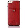 Jaorty PU Leather Wallet Case for iPhone 6 Plus/6S Plus Necklace Lanyard Case Cover with Card Holder Adjustable Detachable Anti-Lost Neck Strap for 5.5 inch Apple iPhone 6 Plus,iPhone 6S Plus,Red