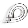 7 inch White Nylon Zip Ties - Strong Zip Tie, Wire Ties - Indoor and Outdoor Rated - Screw Mounting Hole, Zip Ties (Wire Ties, Cable Ties), 100 Pack - White - 7'' 7 inch White Nylon Zip Ties - Strong Zip Tie, Wire Ties - Indoor and Outdoor Rated - Screw Mounting Hole, Zip Ties (Wire Ties, Cable Ties), 100 Pack - White - 7''