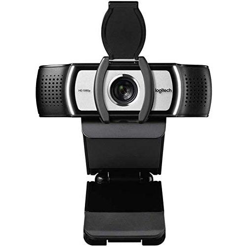 Logitech C930c HD Smart 1080P Webcam with Cover for Computer Zeiss Lens USB Video Camera 4 Time Digital Zoom Web cam (Asian Model)