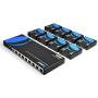 OREI 1x8 HDMI Extender Splitter Over Single Cable CAT6/7 1080P With IR Remote EDID Management - Up to 132 Ft - Loop Out - Low Latency