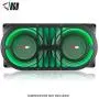 DS18 JBASS Jeep Wrangler JK, JKU & JL (2007-2020) Shalllow Subwoofer Unloaded 10'' Enclosure Box