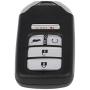 SCITOO Keyless Entry Remote Car Key Fob Replacement for 1 X 5 Button Uncut Keyless Entry Option for Honda Pilot 2016-2019 for Honda CR-V 2017-2019 1pc FCC KR5V2X (433 MHZ)