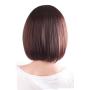 MapofBeauty 30cm/12'' Synthetic Straight Wig (Dark Brown)