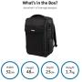 Kensington SecureTrek 17'' Lockable Anti-Theft Laptop & Overnight Backpack (K98618WW)