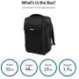 Kensington SecureTrek 17'' Lockable Anti-Theft Laptop & Overnight Backpack (K98618WW)