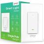 Smart Light Switch, Gosund 2.4Ghz Wifi Light Switch Works with Alexa, Google Assistant, Remote Control/Voice Control and Schedule, Neutral Wire Required, Single-Pole, No Hub Required