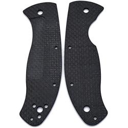 Flytanium Carbon Fiber Scales for Tenacious Knife