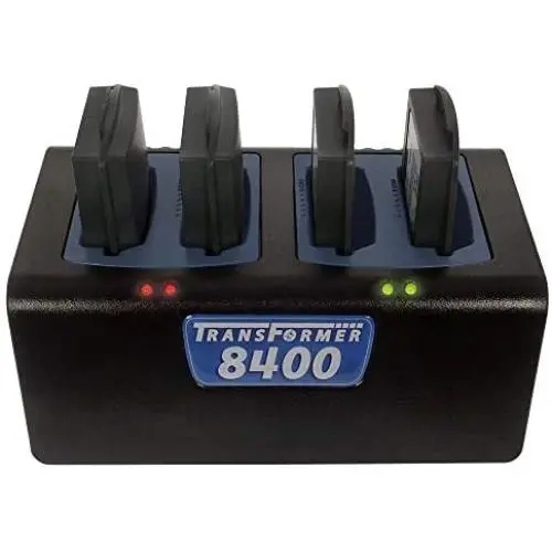 Transformer 4-Bay Battery Charger for Polycom/SpectraLink 8400 & 8440 Series Batteries. Power Supply Included Transformer 4-Bay Battery Charger for Polycom/SpectraLink 8400 & 8440 Series Batteries. Power Supply Included