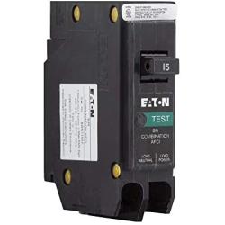Eaton BRN115AF Combo Arc Fault Circuit Breaker, Type BR 1, 15A - Quantity 1