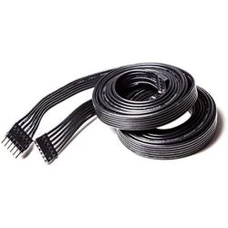 Litcessory Extension Cable for Philips Hue Lightstrip Plus (3.3ft, 2 Pack, Black)