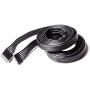 Litcessory Extension Cable for Philips Hue Lightstrip Plus (3.3ft, 2 Pack, Black)