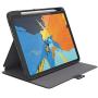 Speck Products Presidio PRO Folio 11-inch iPad Pro Case, Gen 2, Filigree Grey/Slate Grey