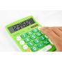 CATIGA CD-8185 Office and Home Style Calculator - 8-Digit LCD Display - Suitable for Desk and On The Move use. (Green)