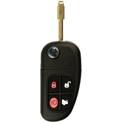 KeylessOption Keyless Entry Remote Control Car Flip Key Fob Replacement for Jaguar NHVWB1U241