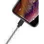 TalkWorks iPhone Charger Lightning Cable 6ft Long Braided Heavy Duty Cord MFI Certified for Apple iPhone 12, 12 Pro/Max, 12 Mini, 11, 11 Pro/Max, XR, XS/Max, X, 8, 7, 6, SE, iPad - Black/White