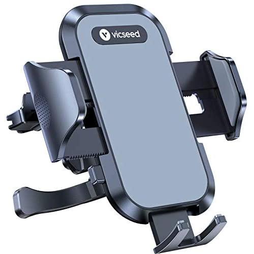 VICSEED Phone Holder for Car [Case Friendly] Ultra Stable Car Phone Holder Mount Air Vent Car Cell Phone Mount Compatible with iPhone 12 11 Pro Max XS SE X XR Galaxy S20 S10 S9 Note 20+ 10+ All Phone