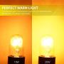 Betus [Original Replacement] Long Lasting 15 Watt Dimmable E12 Socket Incandescent Candelabra Salt Lamp Bulb - Value Pack of 12