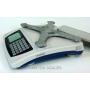 6.6 LB x 0.0002 LB / 3 KG x 0.1 Gram Large (13 x 9 Inch Tray) Counting Scale Coin Parts Inventory Paper Piece
