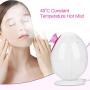 Nano Ionic Facial Steamer, CkeyiN Face Steamer Hot Mist Moisturizing Face Sprayer Humidifier with Auto-power Off