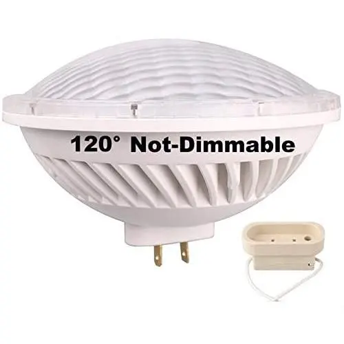 BAOMING Par56 LED Bulb,Flood Lighting 120Deg (6000~6300K) AC/120V Replace Standard PAR56 300 Watt Halogen Light Base Type: GX16D