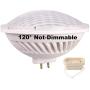 BAOMING PAR 56 LED Bulb, 28W LED PAR56 Replacement 300W PAR56 Halogen Bulb, Soft Warm White (2700~3000K), 120°Deg WFL AC/120V Base Type: GX16D
