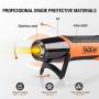 TACKLIFE Mini Heat Gun, 350W/662℉ Hot Air Gun with 6.56Ft Long Cable, Overheat Protection Light Heatgun for Epoxy Resin Crafts Shrink Wrapping Vinyl Wrap Wire Connectors Candle Making - HGP35AC