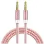 3.5mm Audio Cable, CableCreation 3.5mm Male to Male Auxiliary Stereo Cable Compatible with Car, Headphones, Tablets, iPhone, Microsoft Surface Dock, Priva III & More, [1.5 ft / 0.4M ] Rose Gold