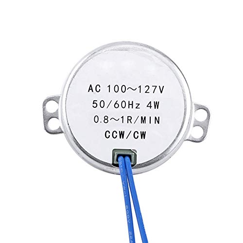 1 Piece 4 Sizes AC 100V-127V 4W 50/60Hz Synchronous Motor(0.8-1RPM)