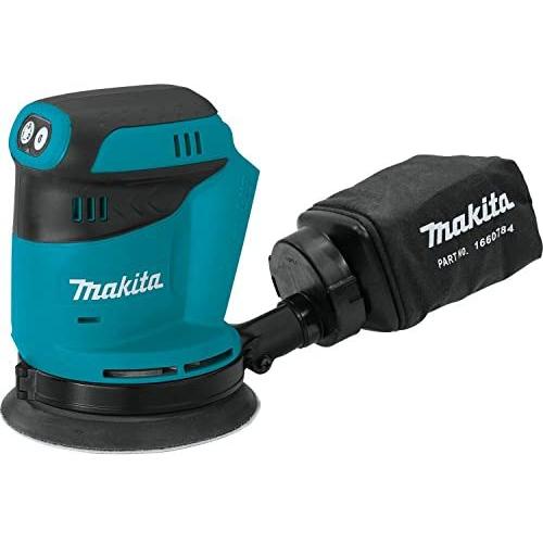 Makita XOB01Z 18V LXT Lithium-Ion Cordless 5'' Random Orbit Sander, Tool Only