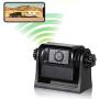 EWAY WiFi Magnetic Hitch Wireless Backup Rear/Front View Camera Rechargeable Battery for Easy Hitching of Gooseneck Horse Boat Travel Trailer/Fifth Wheels/RV/Camper Reverse for iPhone iPad Android