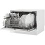 Danby DDW621WDB Countertop Dishwasher with 6 Place Settings, 6 Wash Cycles and Silverware Basket, Energy Star-Rated with Low Water Consumption and Quiet Operation