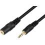 SuperEar Headphone Extension Cable 3.5mm Female/Male Jack 9.8 Feet for All Model SuperEar Amplifiers